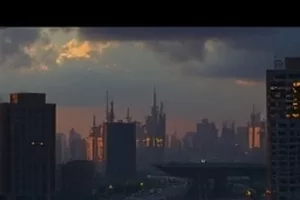 《旧物新生》综艺封面,修缮工作台上的旧木椅
