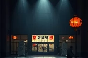 《城市解谜人》综艺封面,巷口墙面上的手绘路线