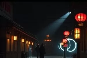 《山海来信》剧集封面,迁徙队伍穿过高原草场的远景
